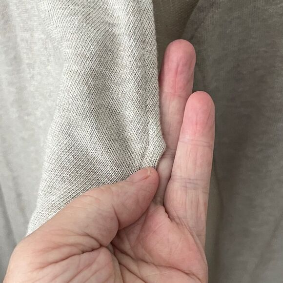 J. Jill Soft Beige Open-Front Cardigan - Picture 3 of 11